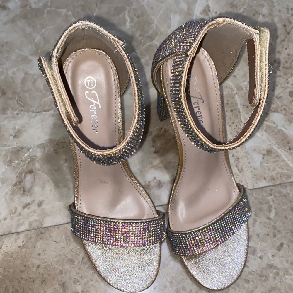 Sparkly heels